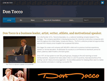 Tablet Screenshot of dontocco.net